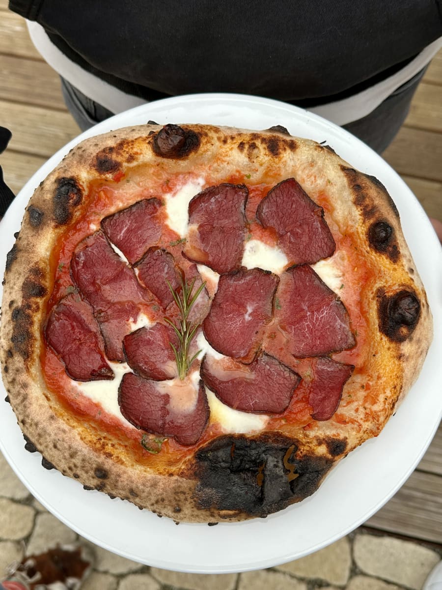 Sauerteig Pizza